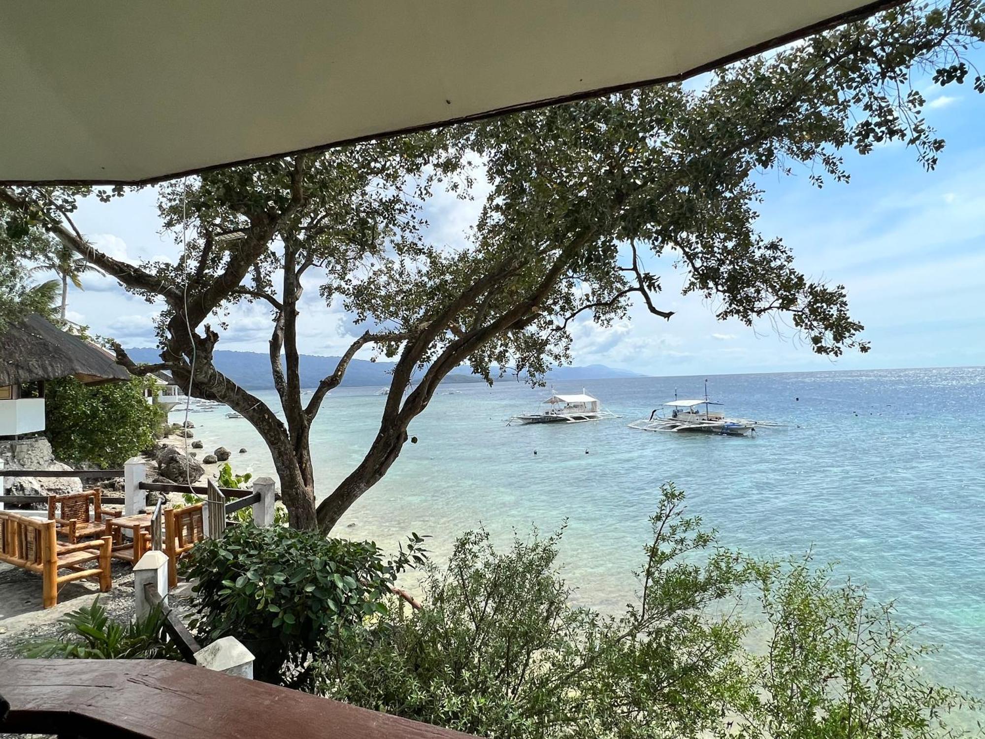 Pescador View - Beachfront & Nearby The Ocean Hostels & Restaurant Moalboal Exteriör bild